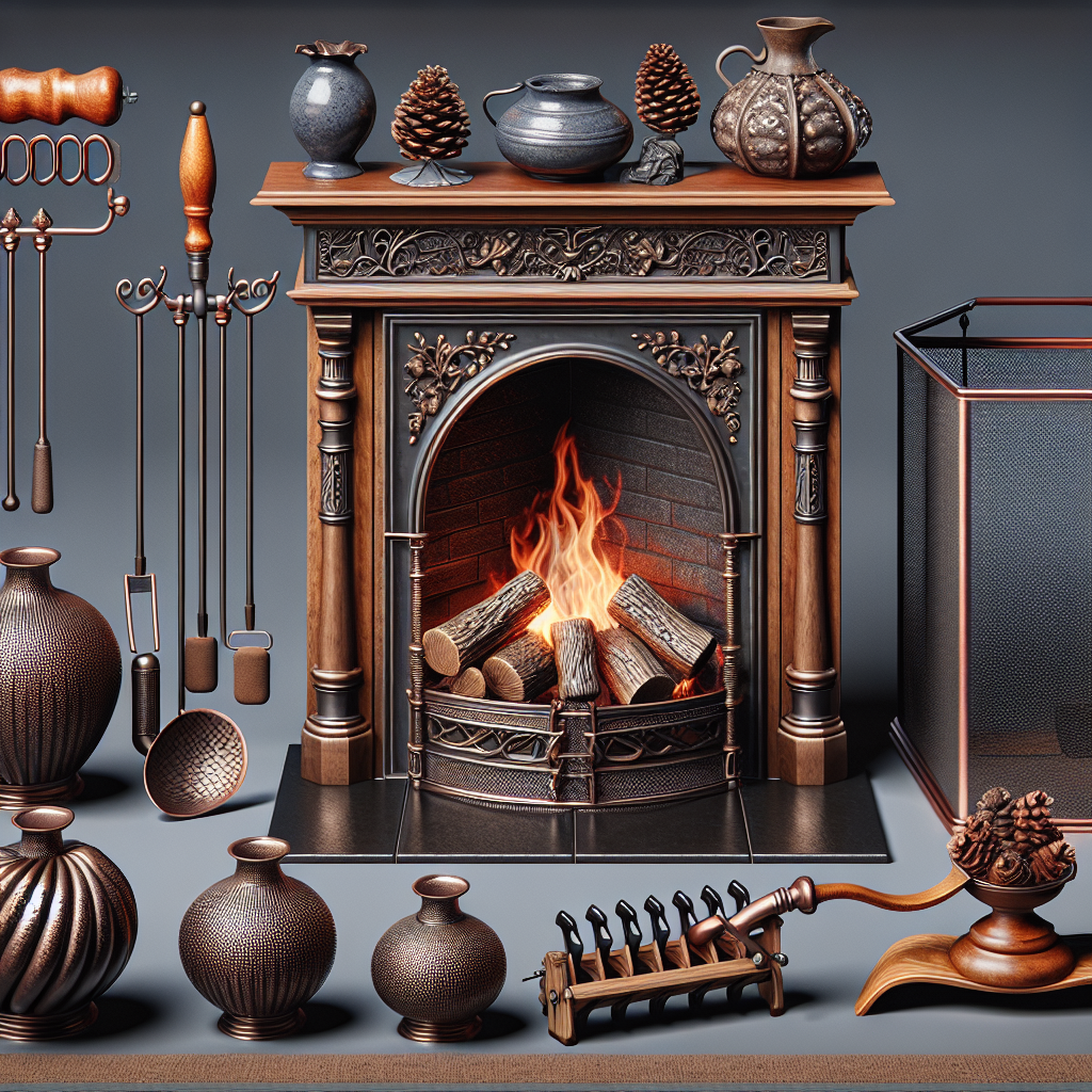 Top 7 Accessories to Pair with Ceramic Fireplace Logs