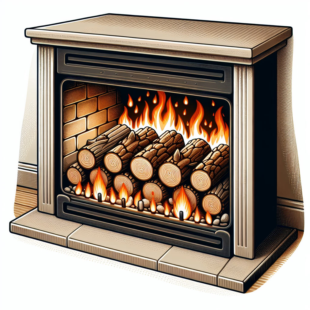 are ceramic gas logs safe