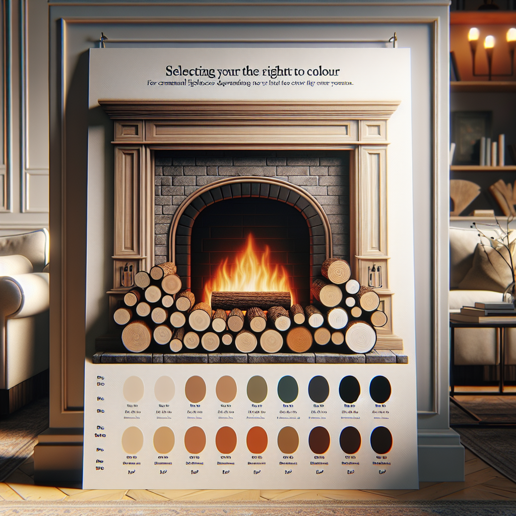 How to Select the Right Color of Ceramic Fireplace Logs