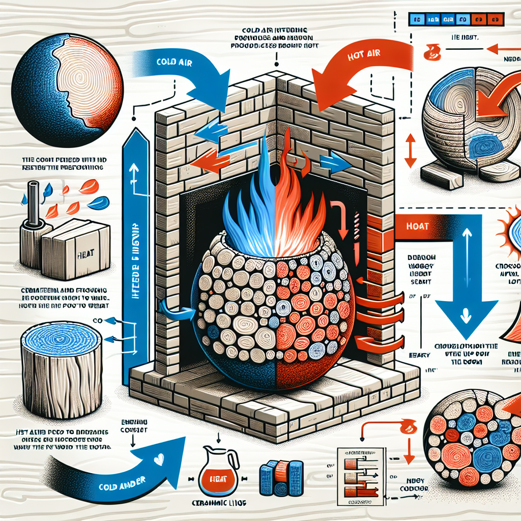 The Science Behind the Heat Efficiency of Ceramic Fireplace Logs