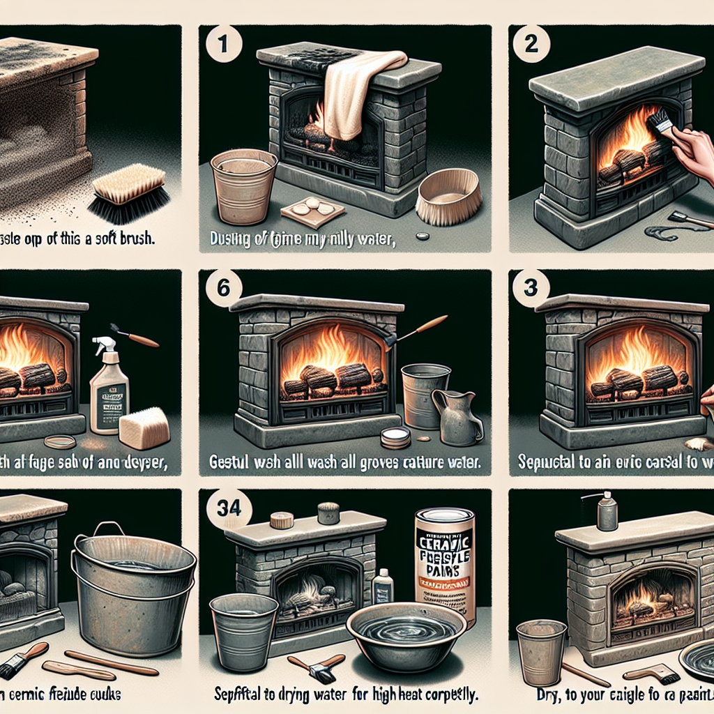 How to Make Your Ceramic Fireplace Logs Look New Again