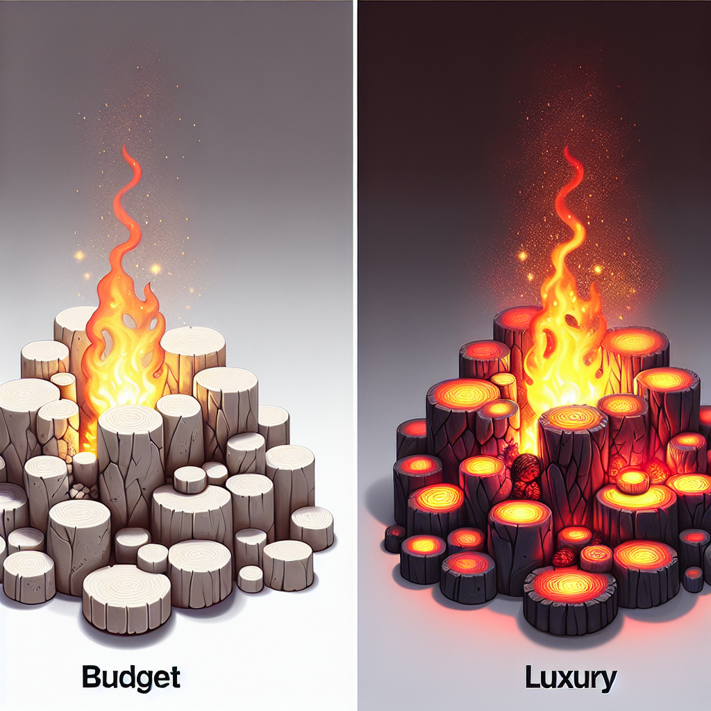 The Cost of Ceramic Fireplace Logs: Budget vs. Luxury Options