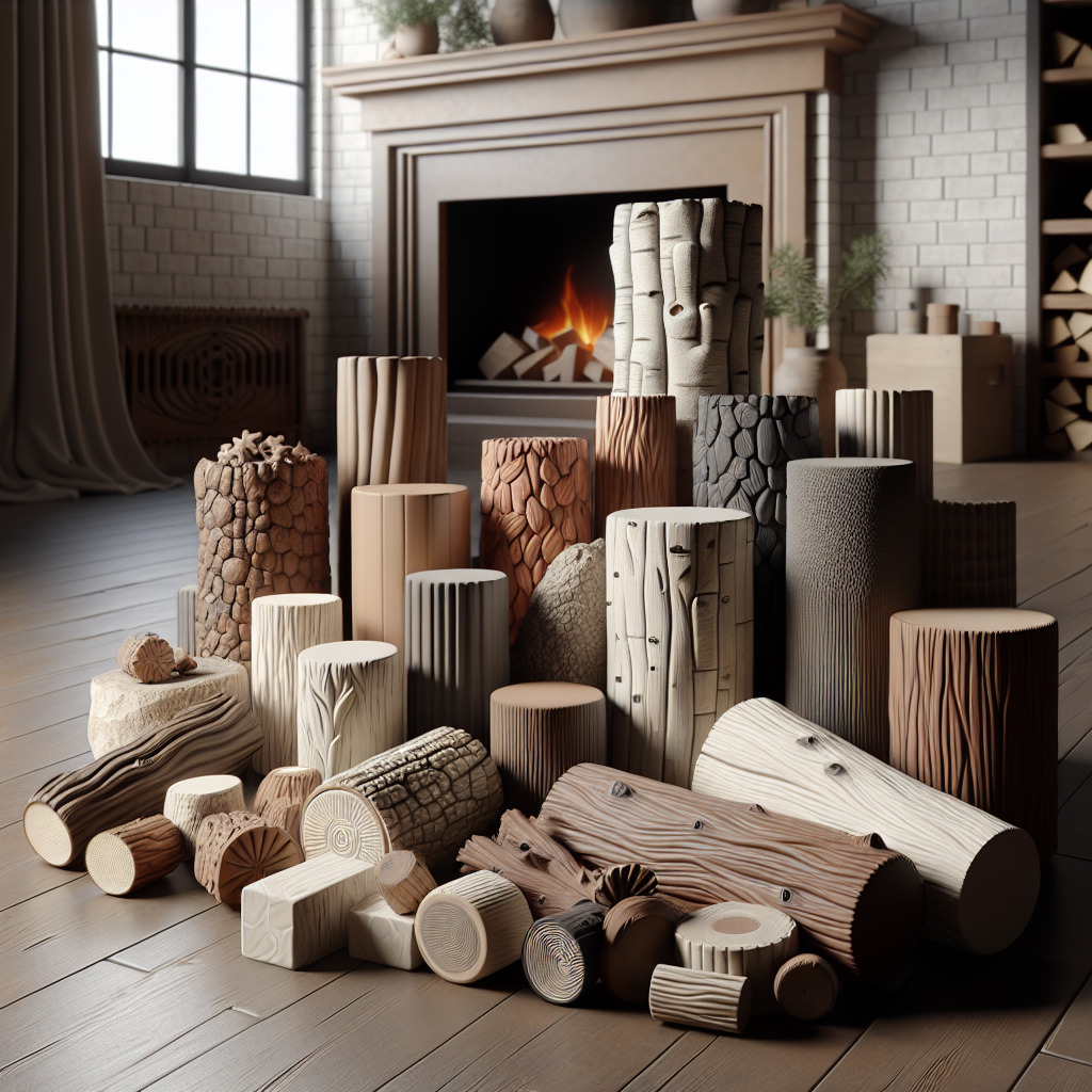 Best Finishes for Ceramic Fireplace Logs to Mimic Real Wood