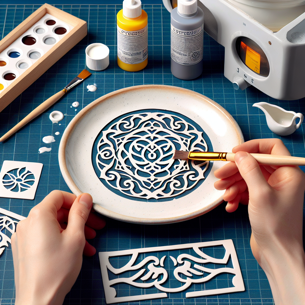how to add permanently a logo on ceramic