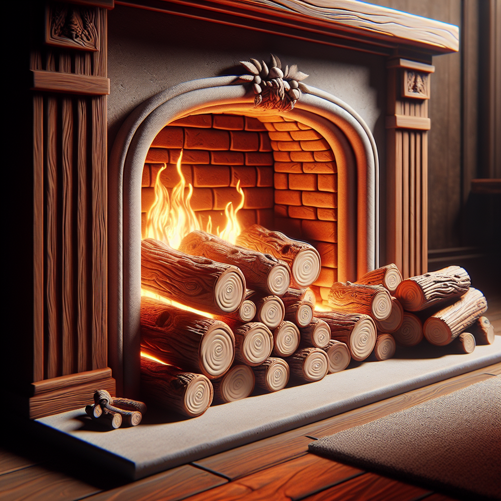 can i use ceramic logs in my fireplace