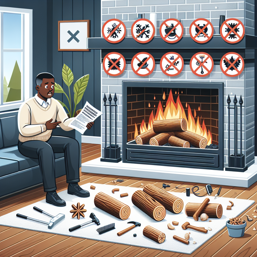 Maintenance Mistakes to Avoid with Ceramic Fireplace Logs