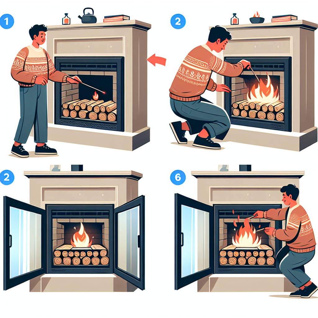 how to use ceramic fireplace logs