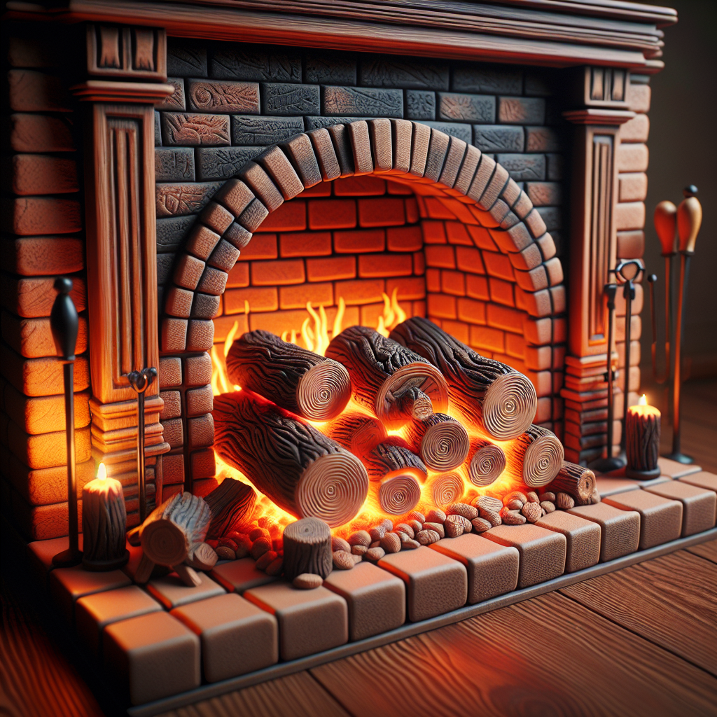 can i use ceramic logs in my fireplace
