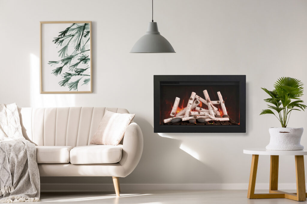 fake wood in gas fireplace 1