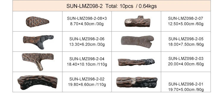 ventless ceramic gas logs
