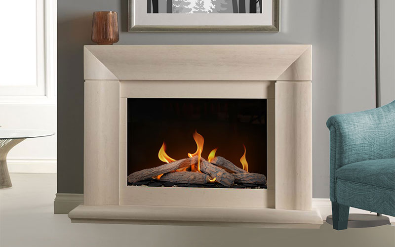 ceramic log set for gas fireplace 1