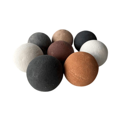 Ceramic Firepit Stone Balls