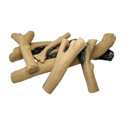 Driftwood Twig Log Set