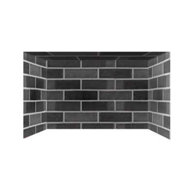 Ceramic Brick Liner for Gas Fireplace