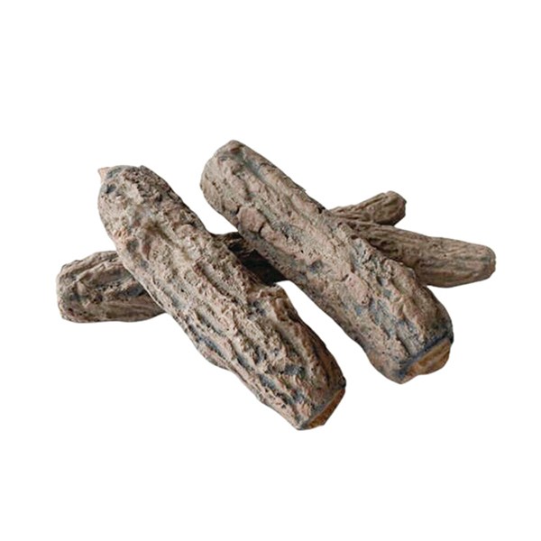 ceramic fire logs for gas fireplace 1