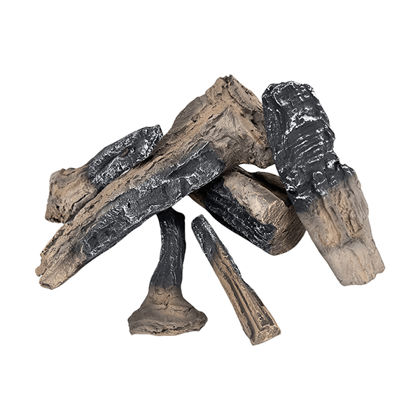 ceramic fireplace log kits 1