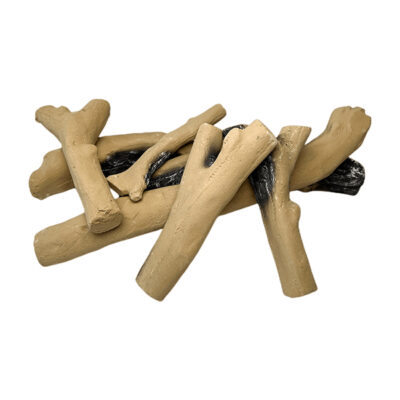 best ceramic fire pit logs