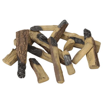 best ceramic logs for gas fireplace 6