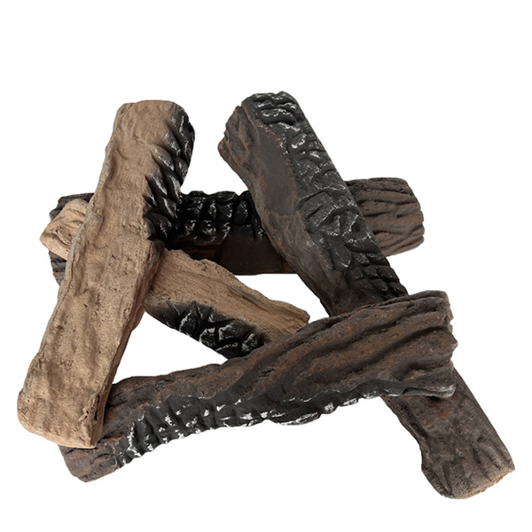 ceramic-wood-logs