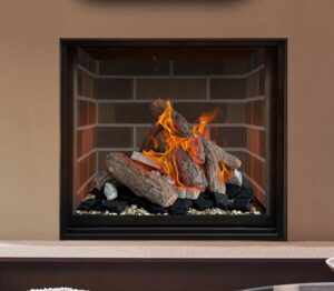 Aged Brick Ceramic Fiber Liner for Fireplace