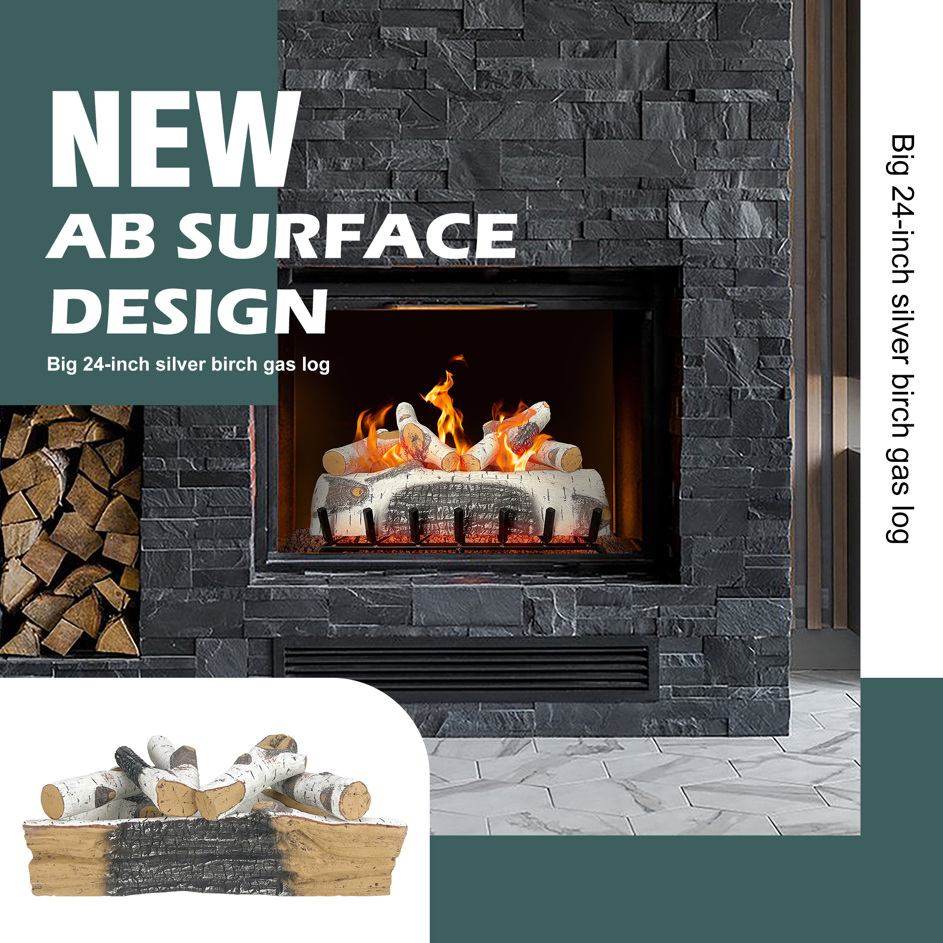 How To Arrange Gas Logs - Ceramic Gas Logs Manufacturer 30+ Years,Gas