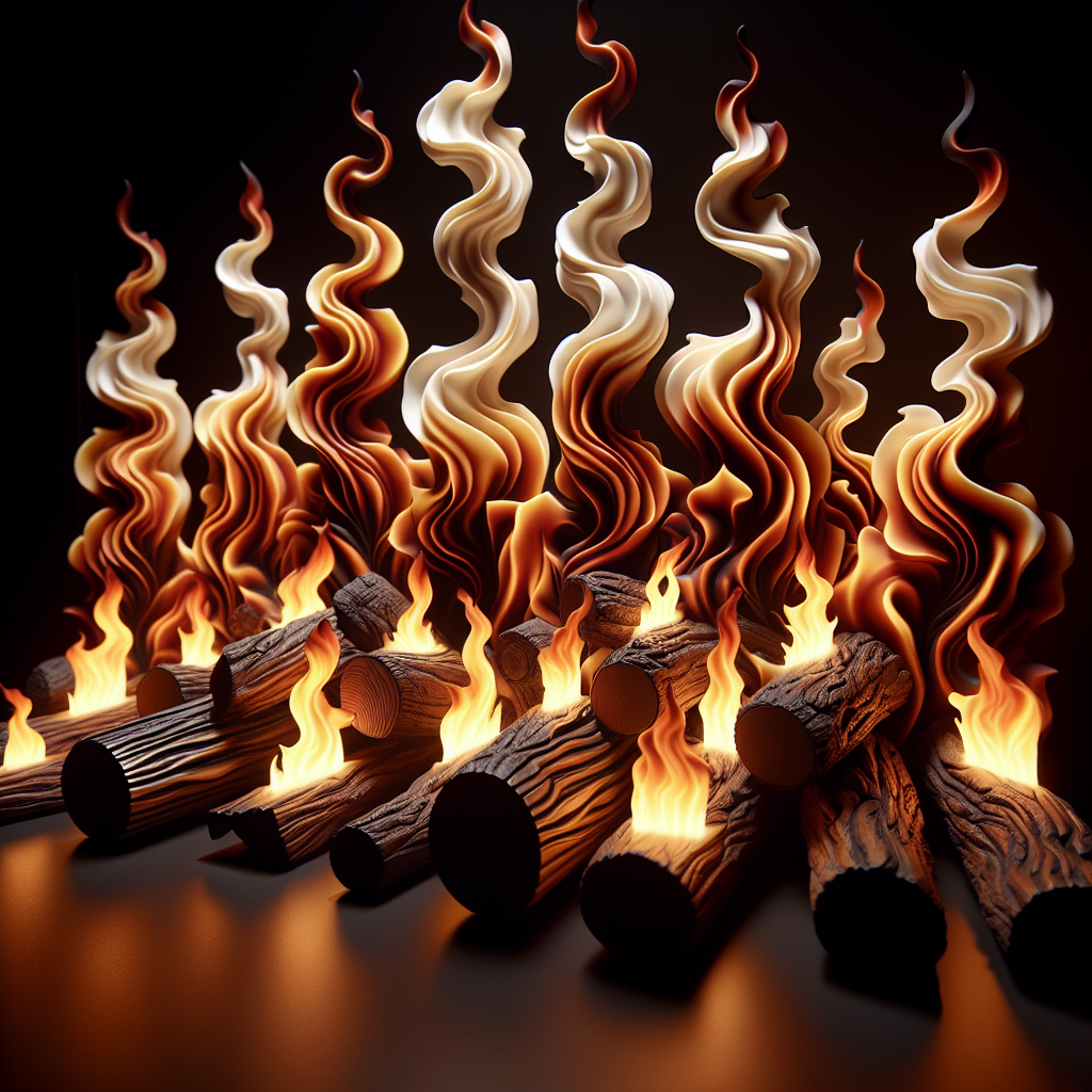 Best Flame Patterns For Ceramic Fireplace Logs - Ceramic Gas Logs ...