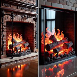 Ceramic Fireplace Logs for Traditional and Modern Homes