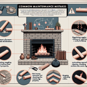 Maintenance Mistakes to Avoid with Ceramic Fireplace Logs
