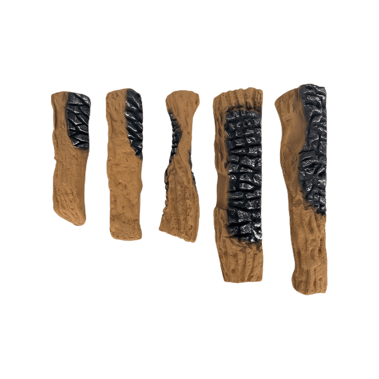 ceramic-wood-logs