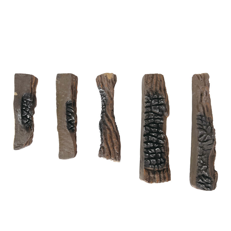 ceramic-wood-logs